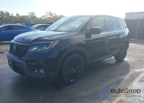 2021 Honda Passport 2Wd Sport z USA, uszkodzony, nr VIN 5FNYF7H22MB008205